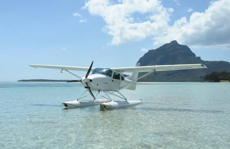 aterrissage hydravion maurice