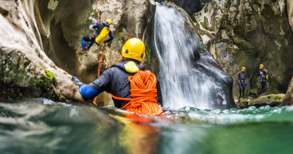 canyoning ile maurice